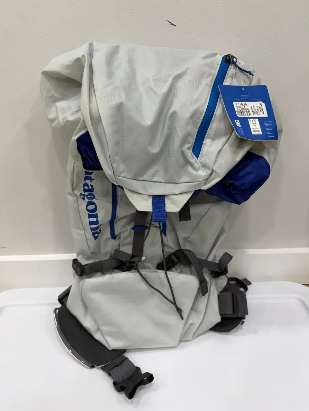 patagonia 25l backpack ascensionist tailored grey small